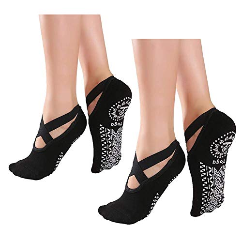 2 pares de calcetines para yoga de JoWebb